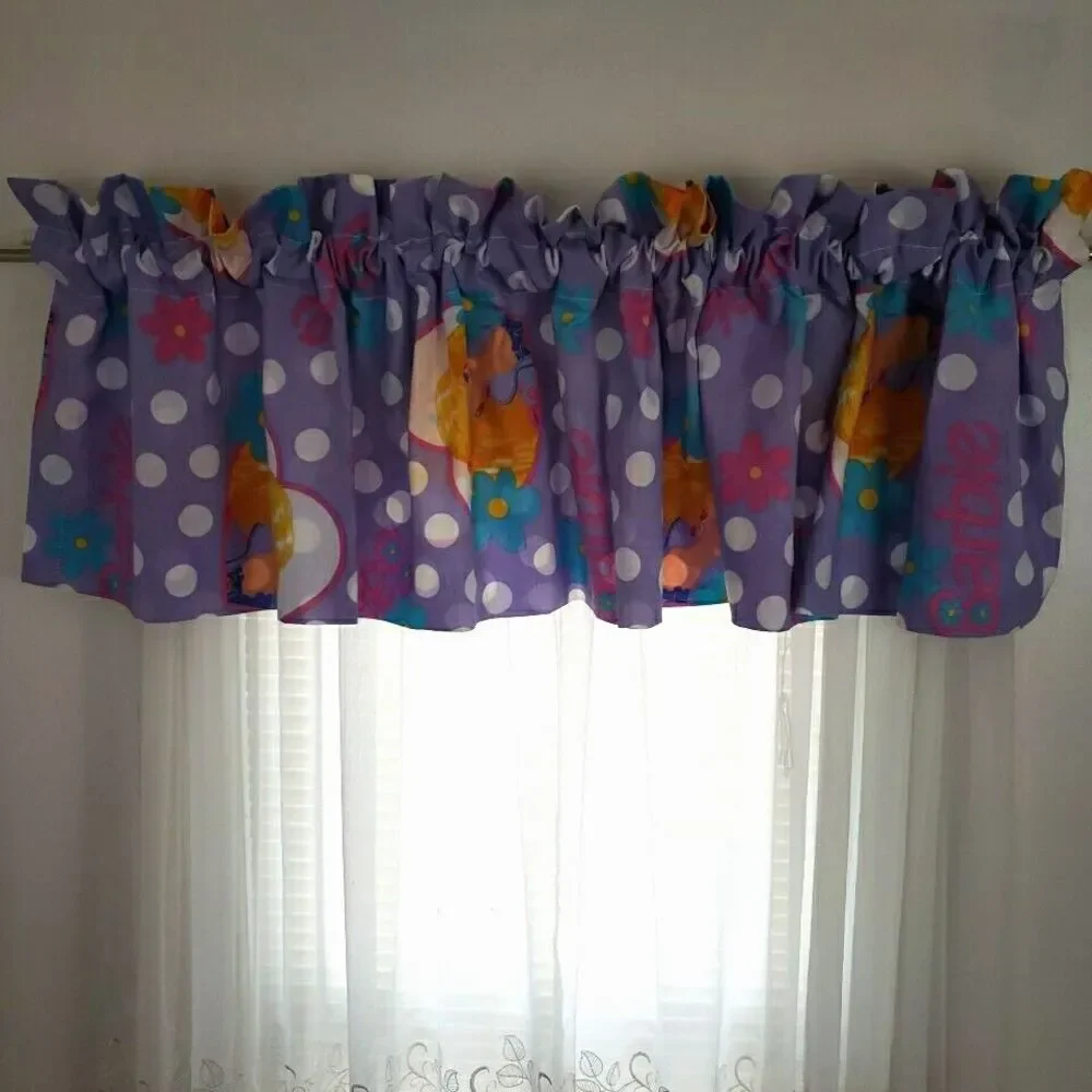 VTG Barbie Standard Pillowcase & Valance Set Mattel 1991 JP Stevens Bedroom